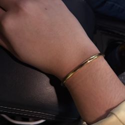 Gold Plated Bangle Braclet 