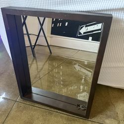 Wood Mirror 