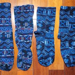 Wyoming Wear and Acorn Fleece Slipper Socks