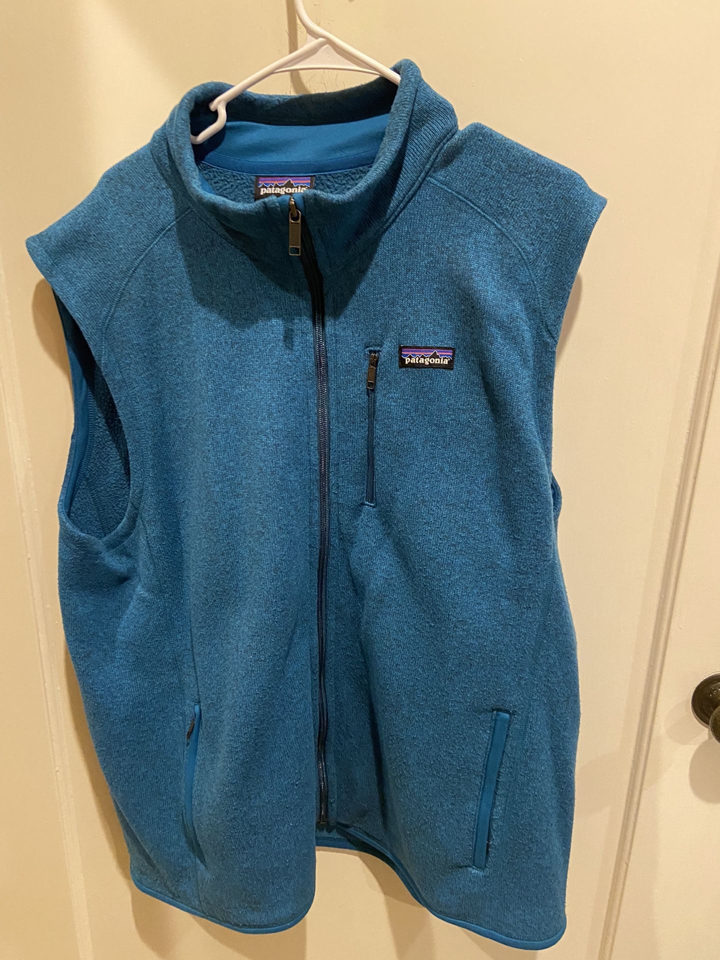 XXL Patagonia Blue Fleece Vest 