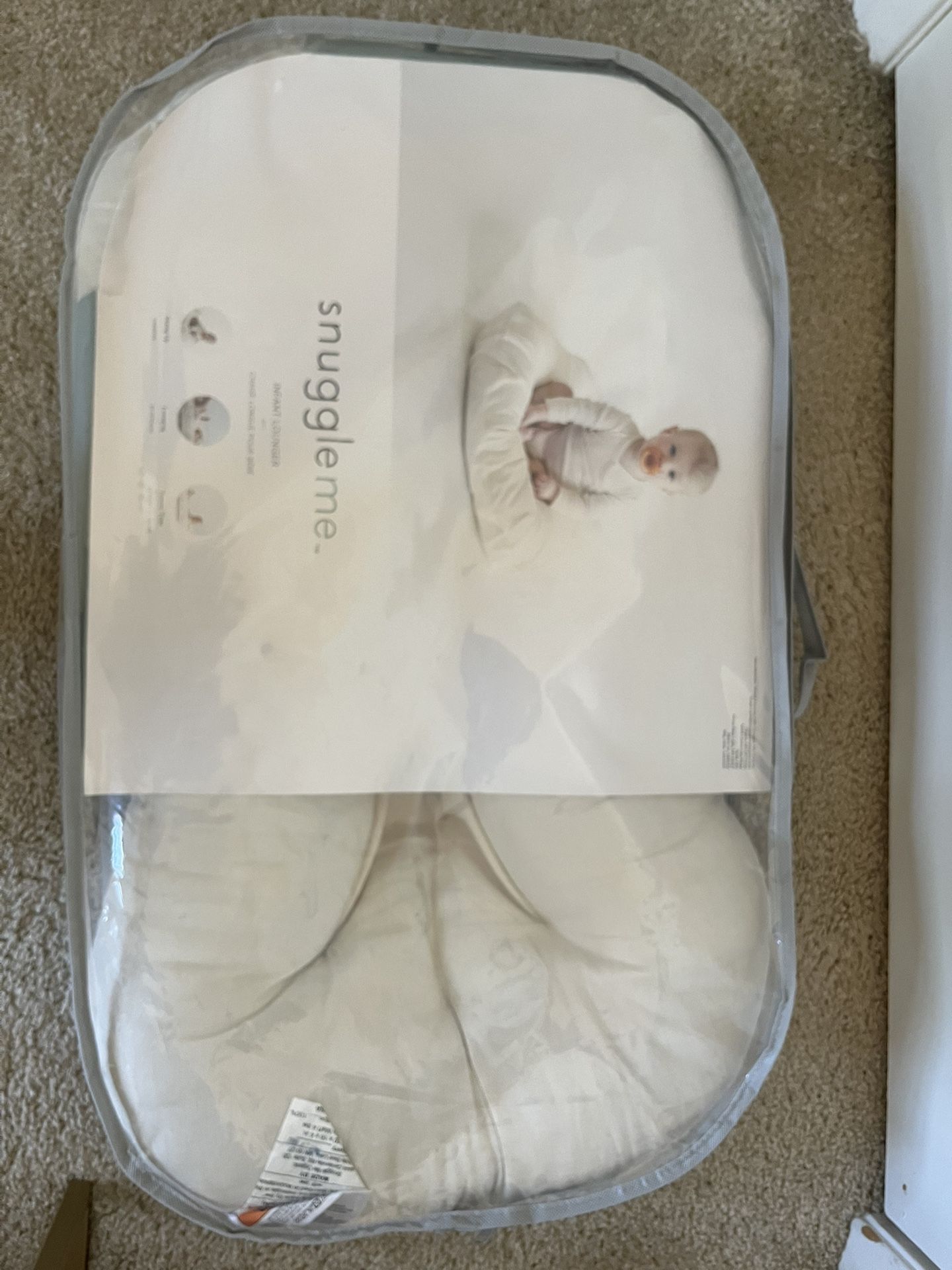 Snuggle Me Infant Lounger For Baby-tummy Time, Bonding, Playtime