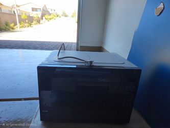 GE Profile Microwave with Trim Kit