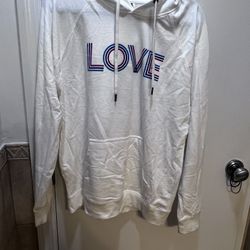 White hoodie