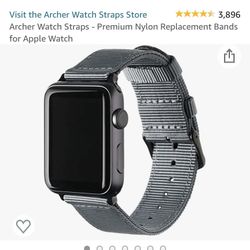 Archer Watch Straps - Premium Nylon Replacement Bands for Apple Watch 42 mm