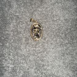 Santa Muerte pendent (send offers)