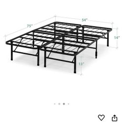 Full Size 14 Inch Zinus Bed Frame