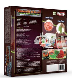 Playz disgusting and gross activity and experiment set for kids ages 8+