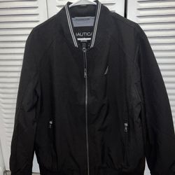 Nautica Active Stretch Water & Wind Resistant Bomber Jacket