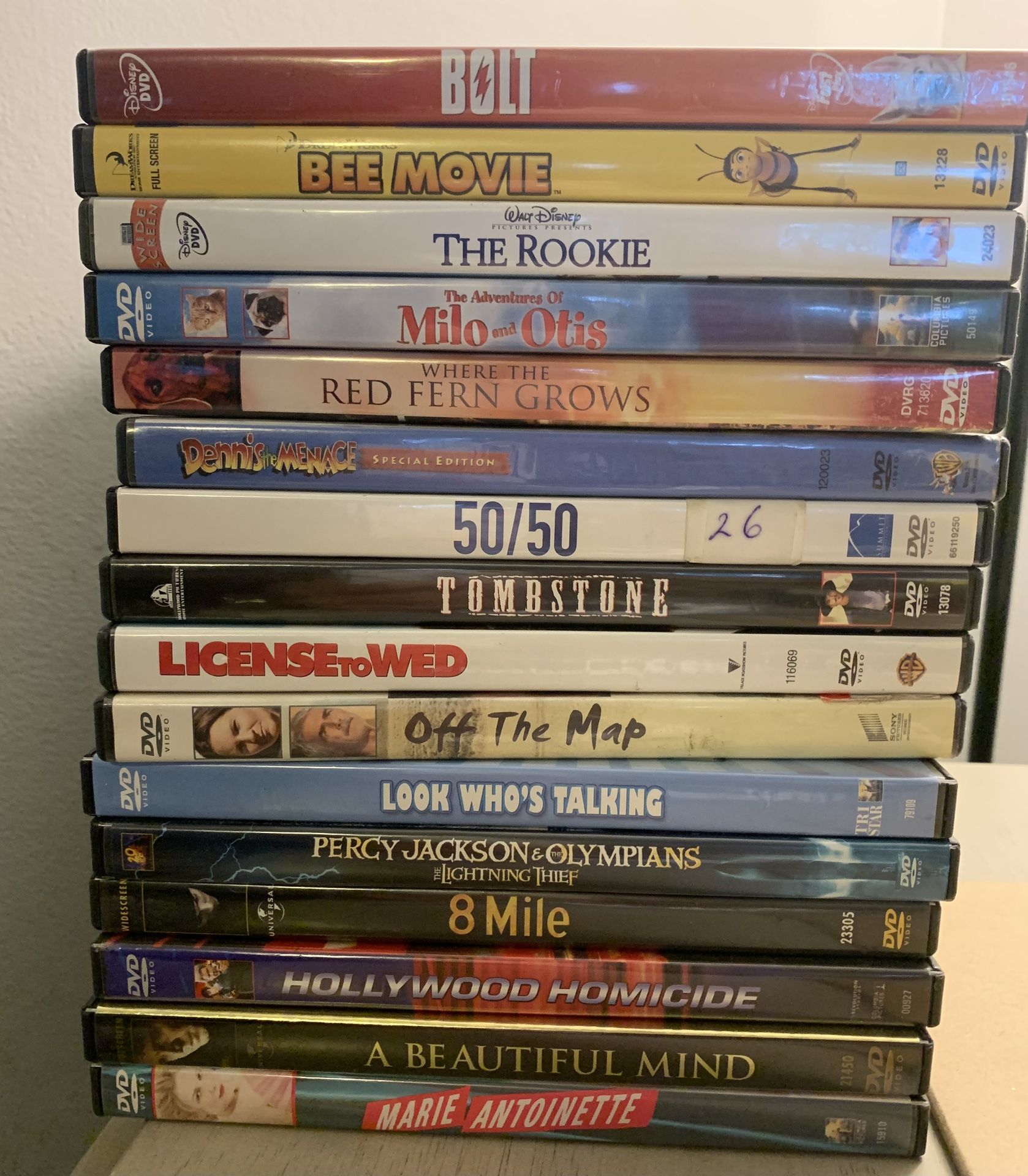 33 DVD Movies