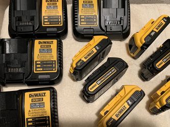 Dewalt Chargers And Battery’s