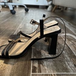 Small Black Heels Size 6 Women