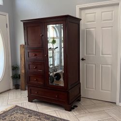 Pottery Barn. Large HEAVY Armoire 