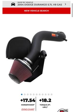 2004-2009 dodge Durango Cold Air intake