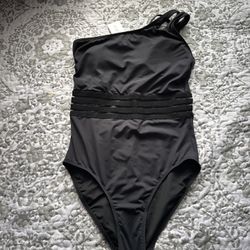Black One Piece Bathing Suit
