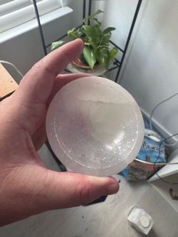 Selenite Crystal Bowl for cleansing your crystals