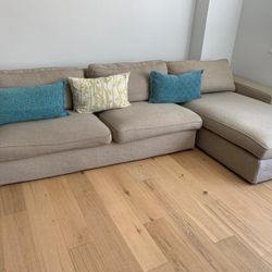 L Shape Gray Sofa