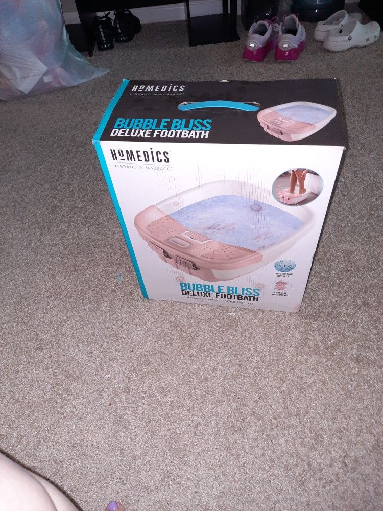Bubble Bliss Deluxe Footbath