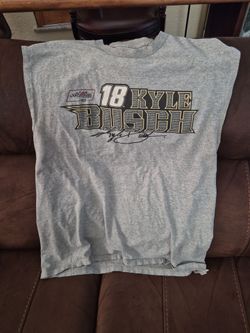 Nascar Kyle Busch sleeveless shirt XL M&M