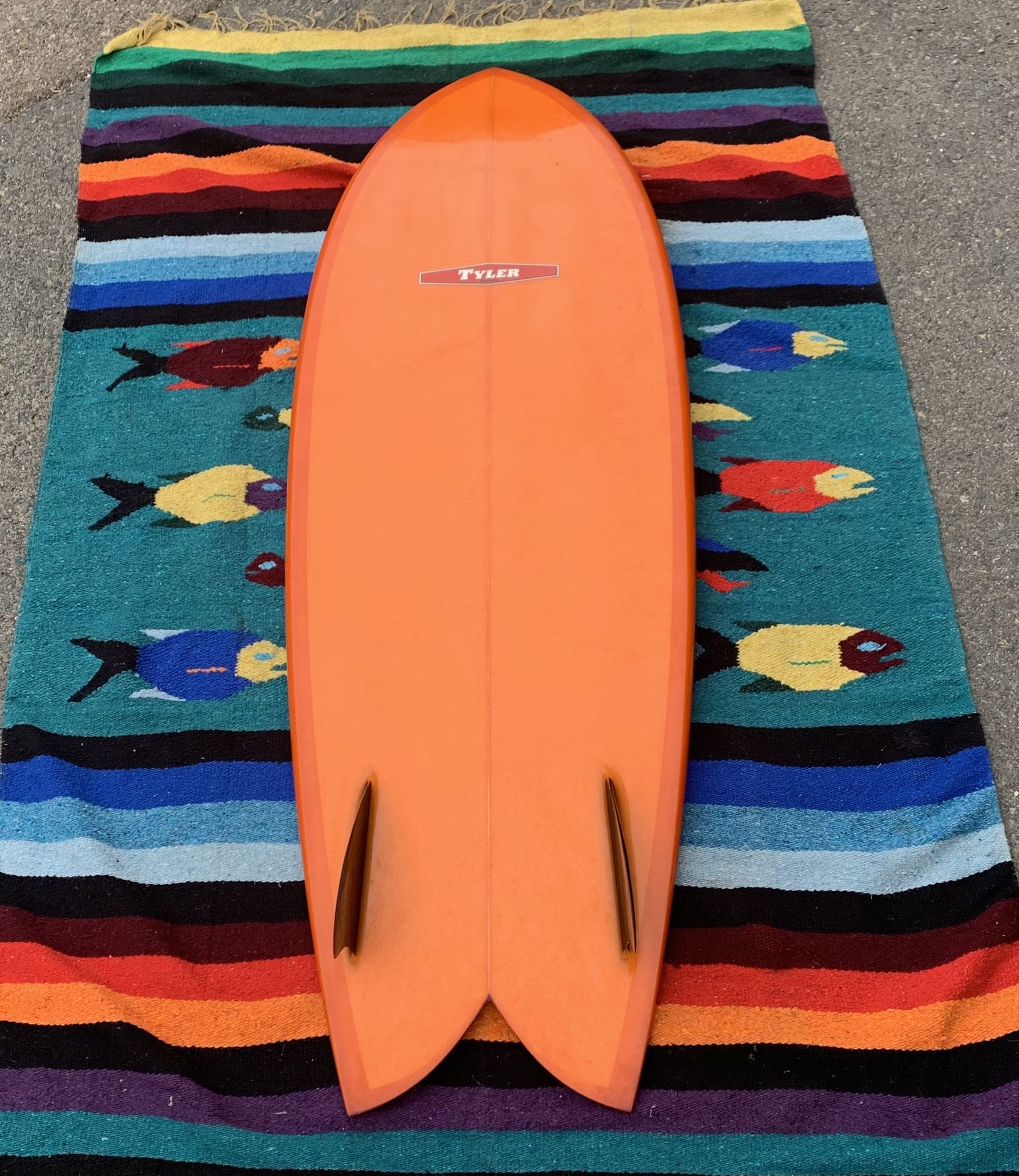 Tyler Surf 5’8” Fish Surfboard