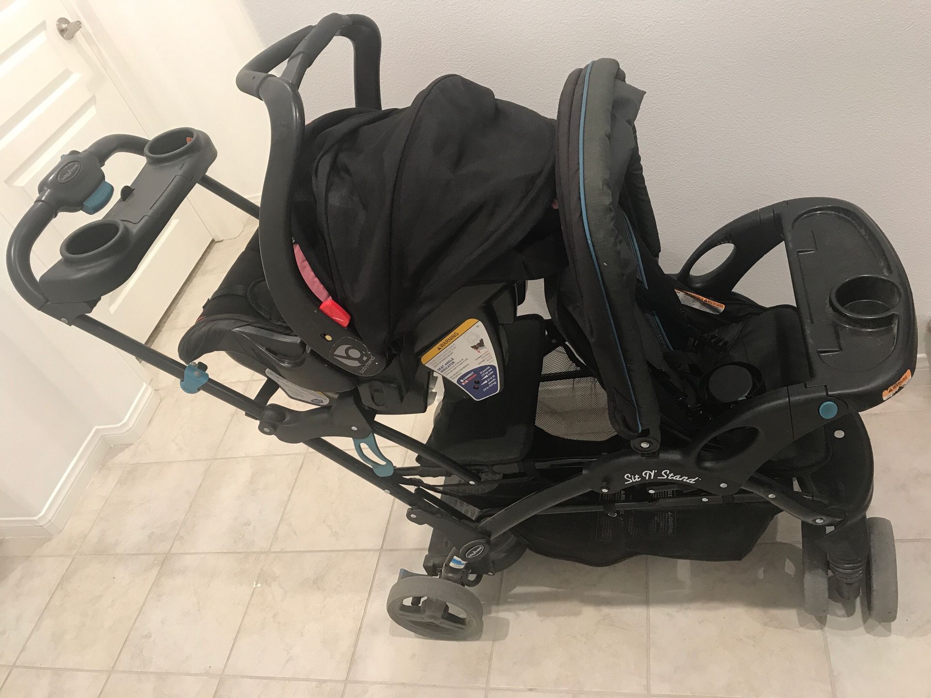 BabyTrend Sit n Stand Double Stroller