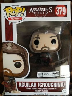 Assassin's Creed pop vinyl figure Aguilar