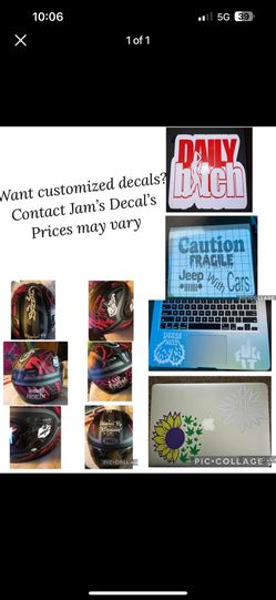 Affordable Customize Vinyl Decals 