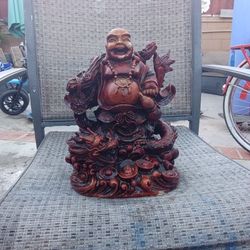 Red Buddha Statue 