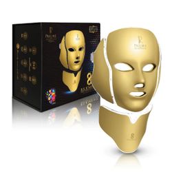 8 Element Multi-Purpose Skincare Mask GOLD Non-Surgical Solution LED Treatment-Rejuvenate $6,000 MSRP