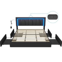 BRAND NEW CALI KING SIZE BED FRAME 