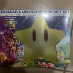Super Mario Movie SteelBookCase 