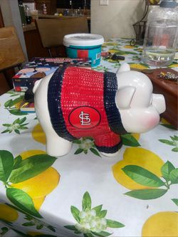 St. Louis cardinals piggy bank large