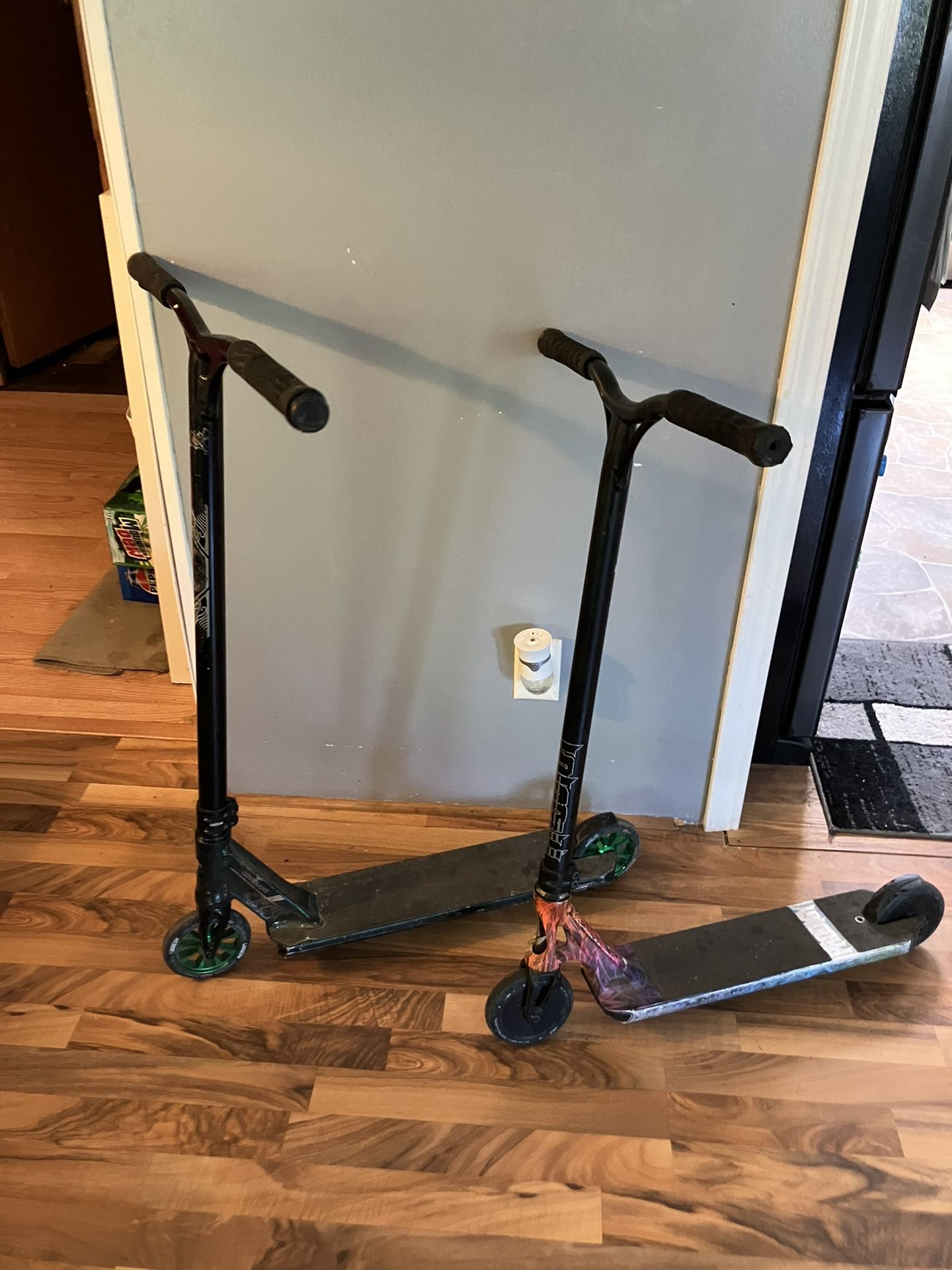 1 Envy Scooter And 1 Lucky Scooter 