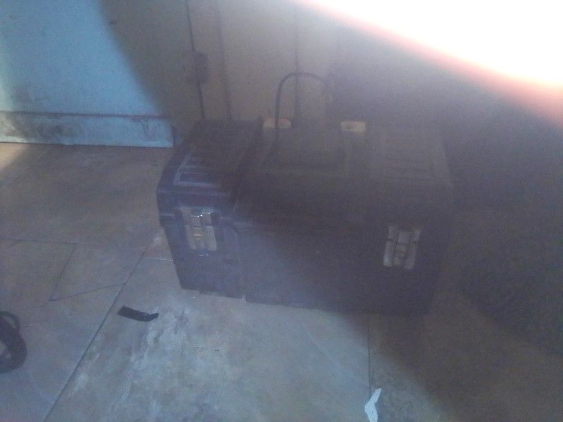 Tool Box Hand Tools And A Electric File