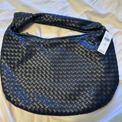 Anthropologic knot purse (black)