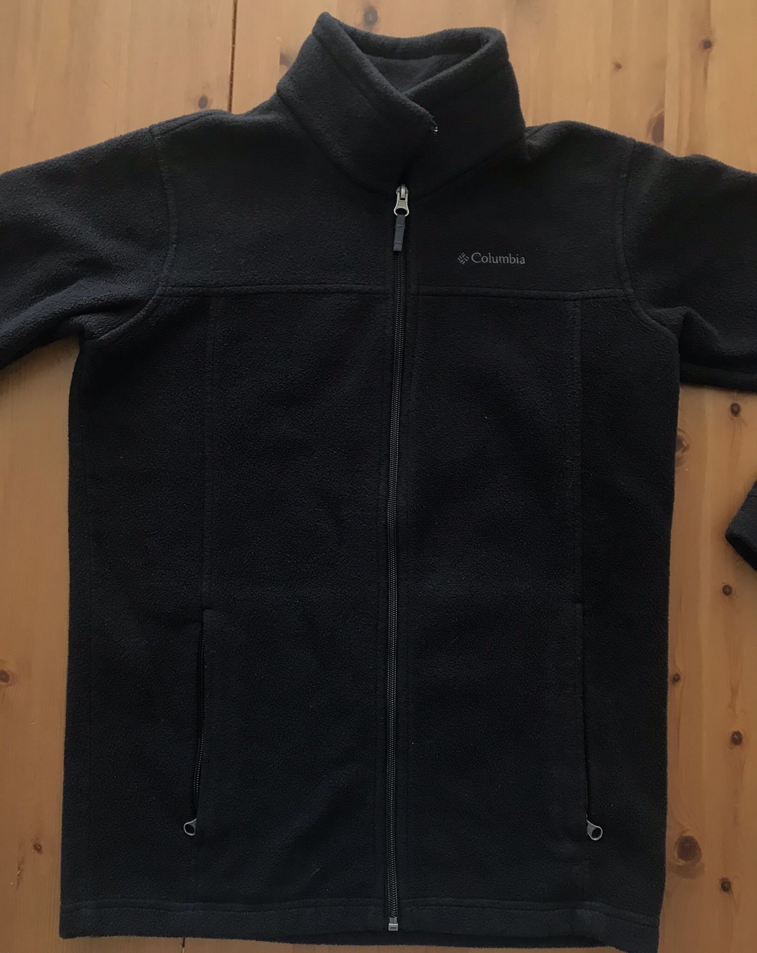 Columbia Black Fleece Jacket Youth Size 14-16