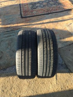 205 55 16  Two For 50.00 One Has A patch