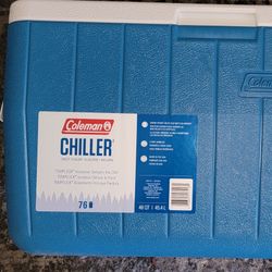 Coleman Chiller Cooler 48qt 45 Ltr New