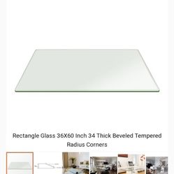 Table Top or Desk Top Glass