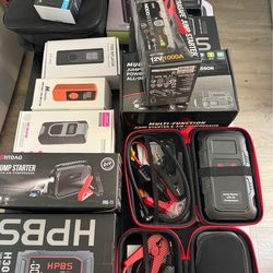 New jump pack/ air compressors/ flashlights / Power Bank