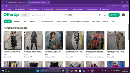 Reseller Special! 12-Piece Costume & Wig Lot — $300 Takes All As-Is.