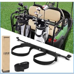 Golf Cart Rear Seat, Bag Holders