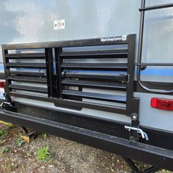 RV bumper mount bike rack
