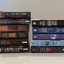 Lot of 11 Mystery / Thriller Paperback Books By Authors Wendy Corsi Staub (9) & Tami Hoag (2)