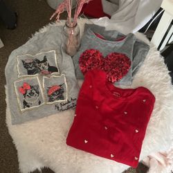 Girls Valentines Day Bundle Size 8 Girls 