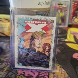 Mutant X (AUTOGRAPH )"IN THE END" card