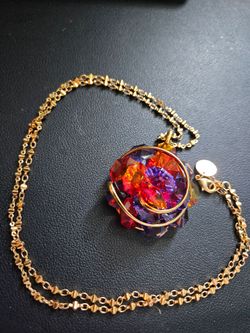 Andrea Marazinni Handmade Crystal Necklace