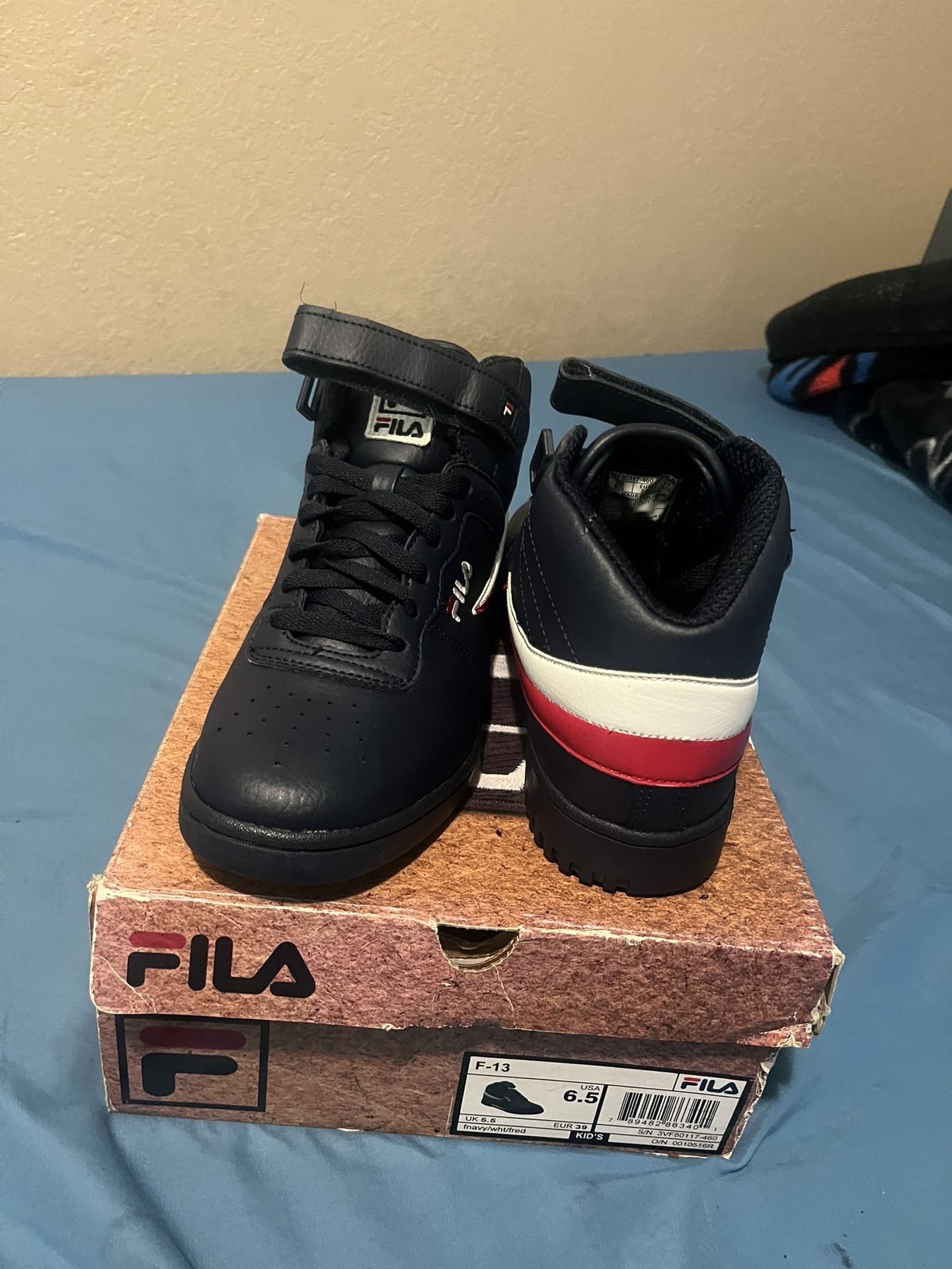 Fila F-13 Blue And Red Also White shoe