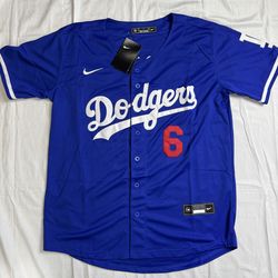 H.S Kim Dodgers Jersey