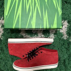 The Hundreds Johnson Mid Polka Bomb Red 