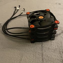 Thermal take rgb gaming pc case fans